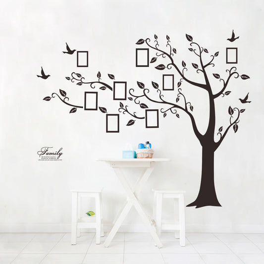 Black Removable Memory Tree Photo Tree Foreign Trade Wall Sticker