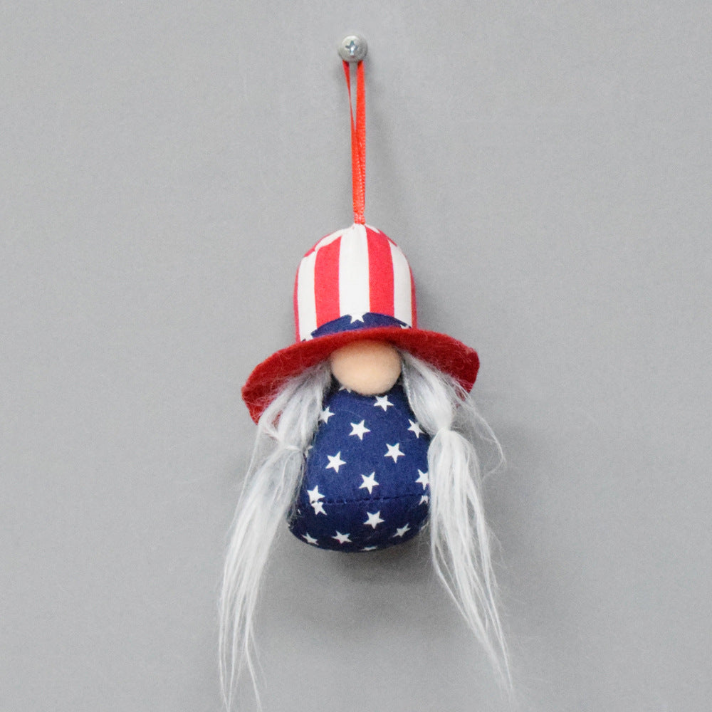 Decoration US July 4th Commemorative Gift Cute Dwarf Dwarf Cloth Arts And Crafts