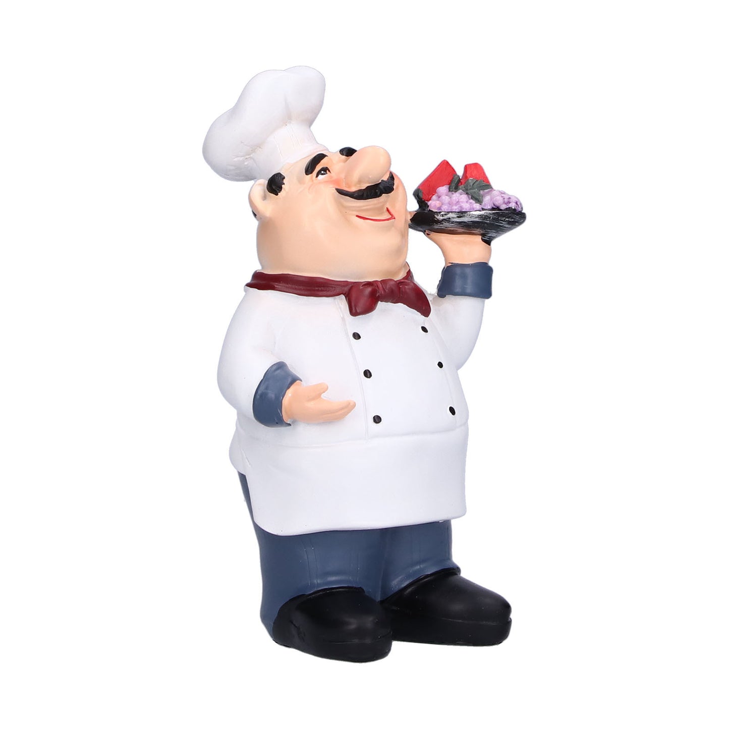 Chef Figurine Decor Home Decorations Crafts for Coffee Shop Kitchen Dining Room Living Room