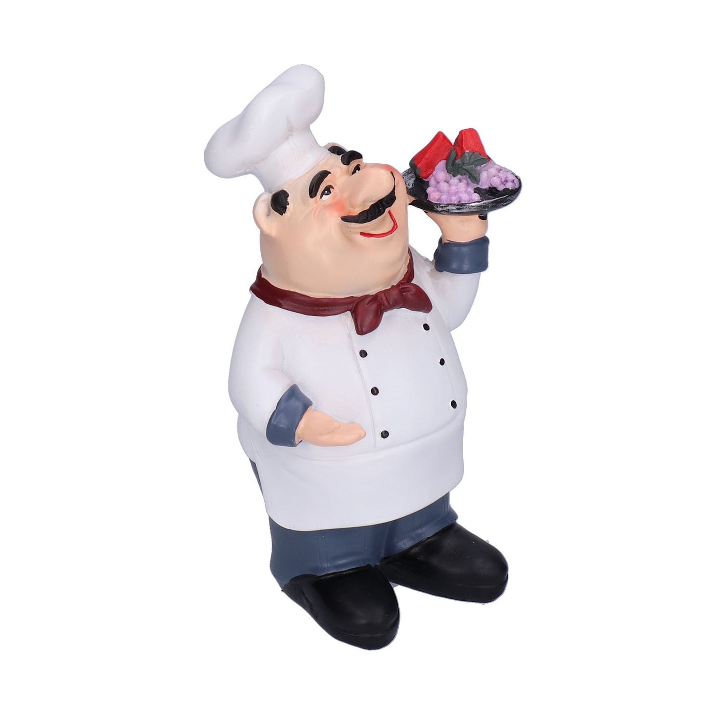 Chef Figurine Decor Home Decorations Crafts for Coffee Shop Kitchen Dining Room Living Room