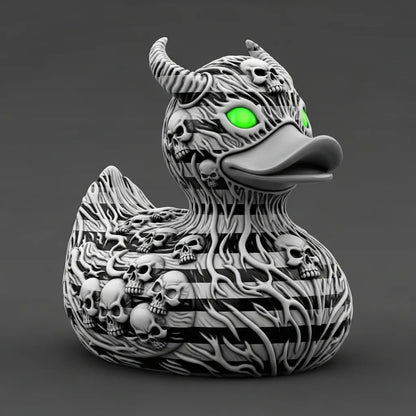 Devil Skull Duck Halloween Party Dark Ornaments