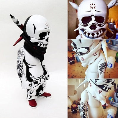 Hip Hop Commemorative Skeleton Ornaments Desktop Resin Crafts Gifts For Kids Fans Supplies Table Decor Prop Halloween Decor