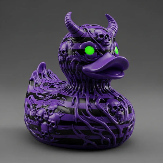 Devil Skull Duck Halloween Party Dark Ornaments