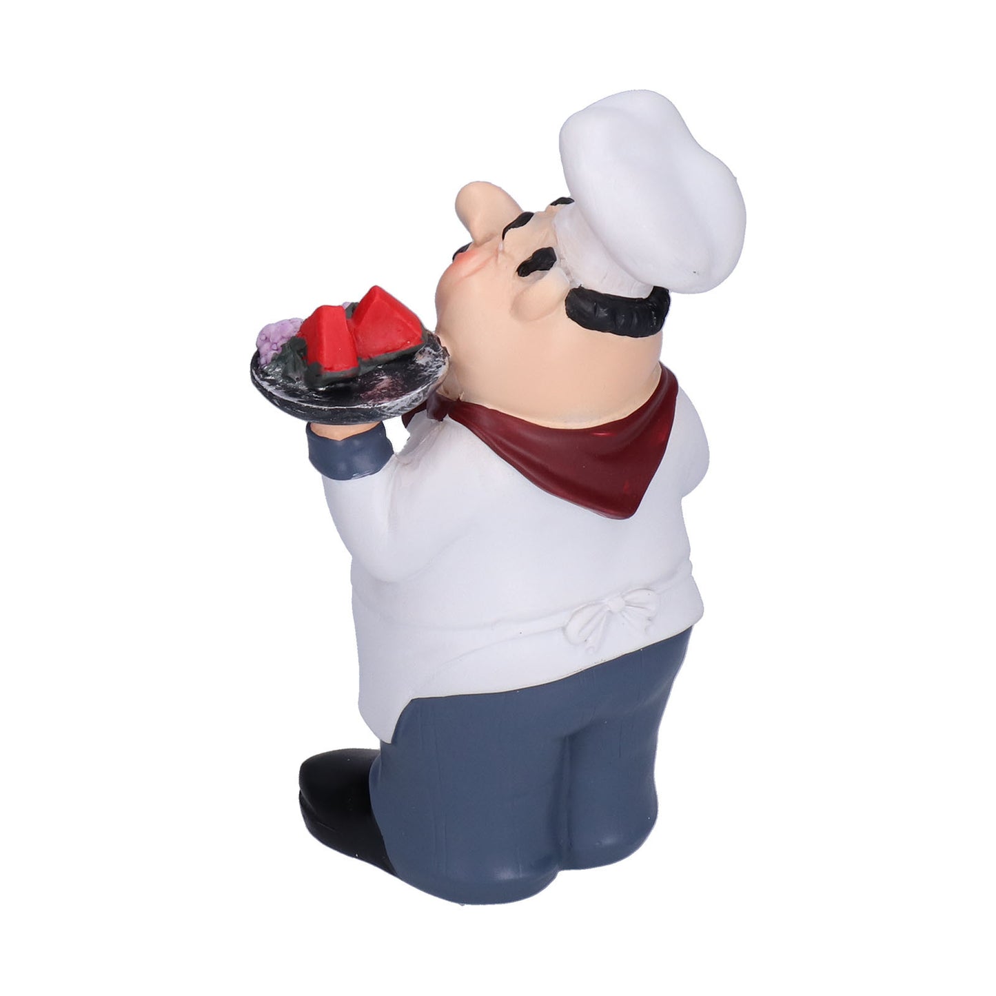 Chef Figurine Decor Home Decorations Crafts for Coffee Shop Kitchen Dining Room Living Room