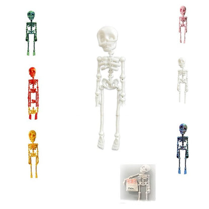 Poseable Skull Refridgerator Magnets Halloween Decoration
