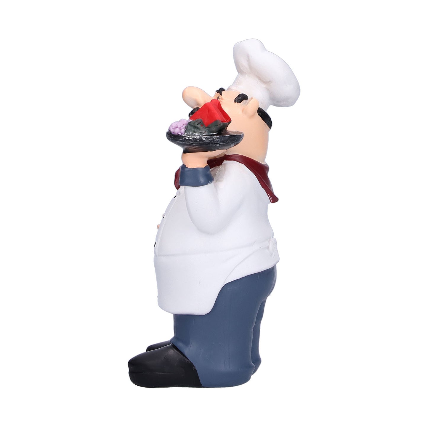 Chef Figurine Decor Home Decorations Crafts for Coffee Shop Kitchen Dining Room Living Room